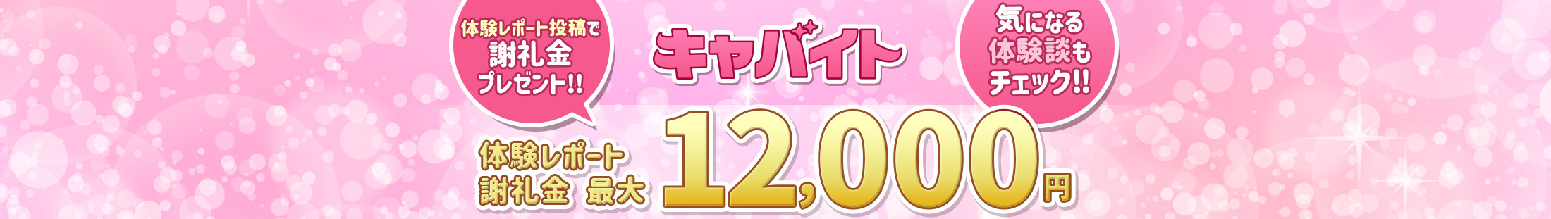 謝礼金 最大12,000円